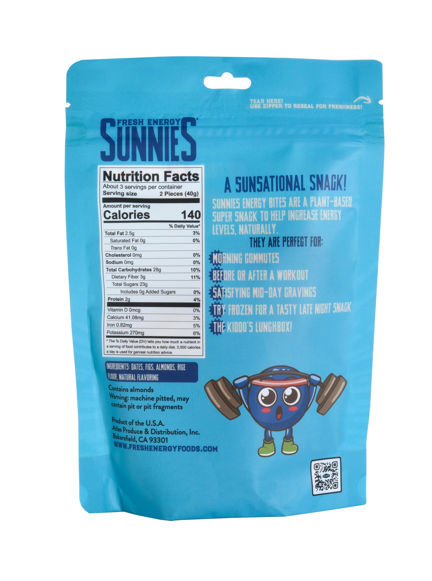 Fresh Energy Sunnies - Blueberry - 3 Pack